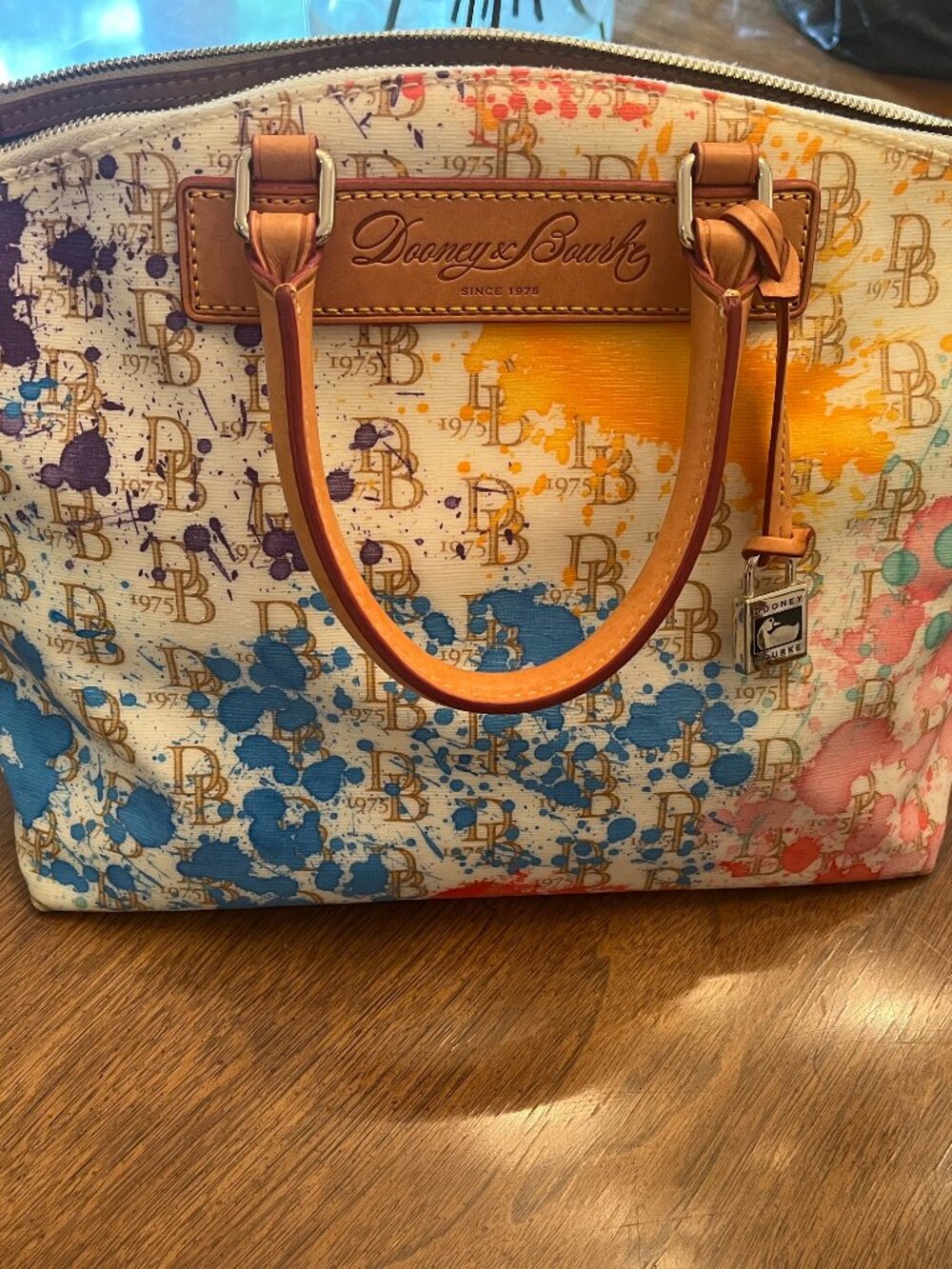 Dooney & Bourke Multi-colored Satchel - NWOT
